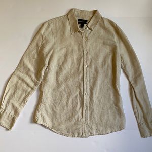 J. Crew Linen Button Down Shirt